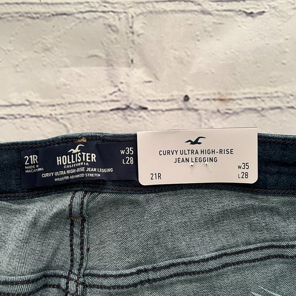 Hollister Curvy Womens Ultra High Rise 
